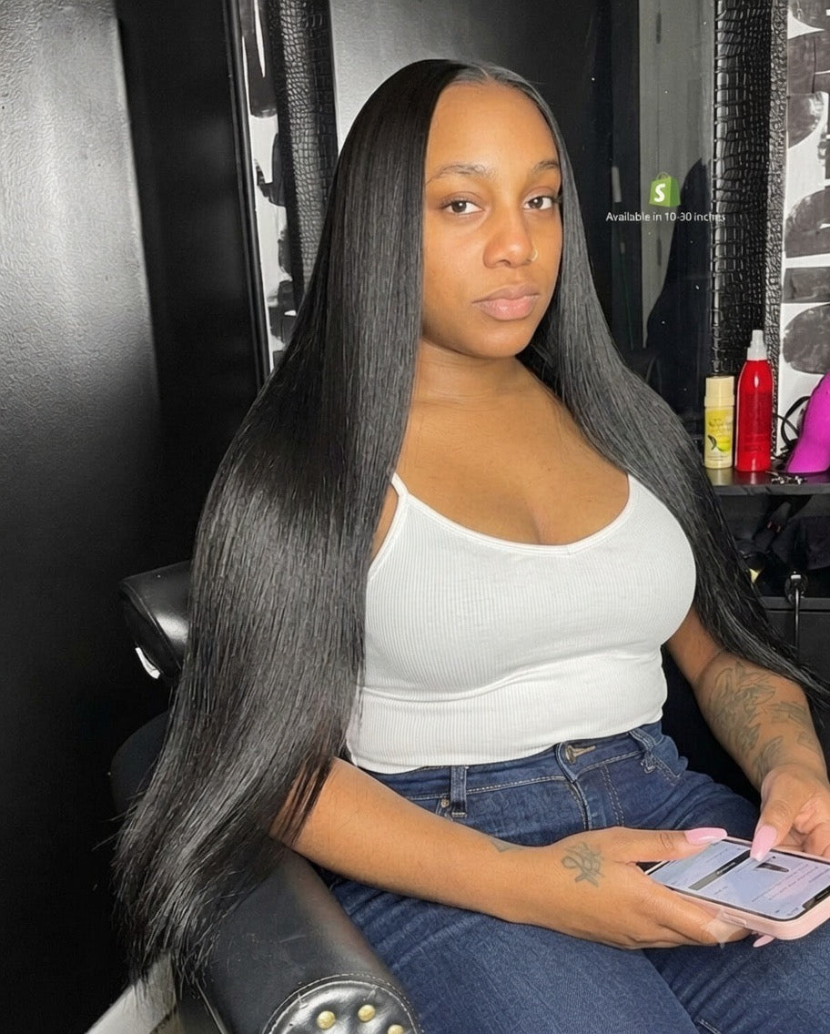 Brazilian Straight HD Lace Human Hair Wig | Maison Hair Atelier - Maison Novaire