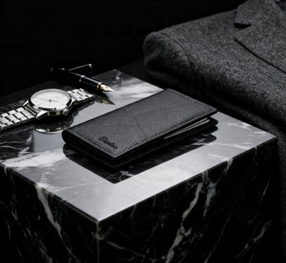 Men's Thin Trendy Horizontal Short Wallet for Youth & Students